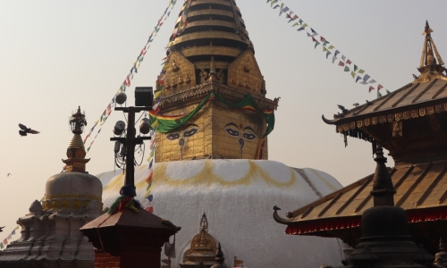 SWAYAMBHUNATH - Một trong ba Đại Bảo Tháp linh thiêng của Nepal